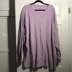 Free People Waffle Knit Tunic